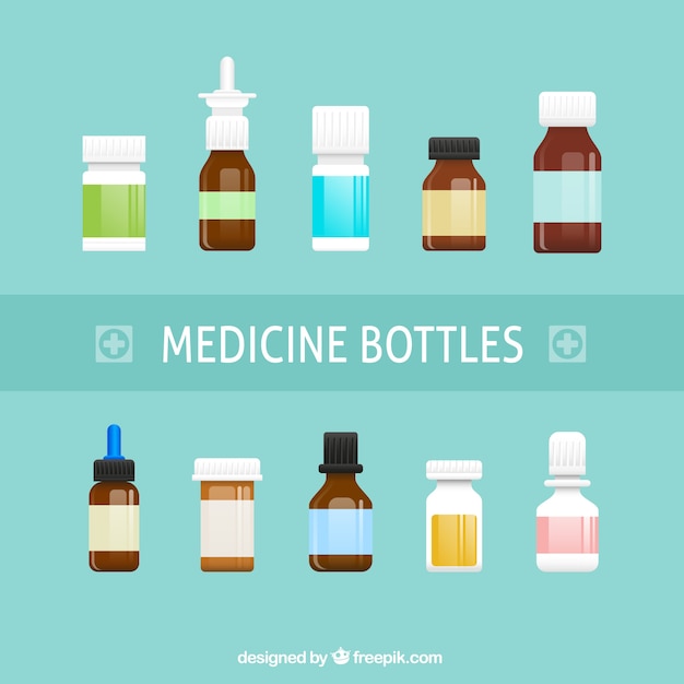 Medicine bottles