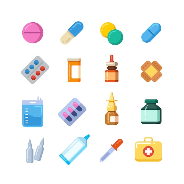 Vector medicine cartoon