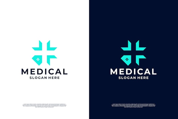 Medicine and Healthcare Medical and healthcare logo design elements