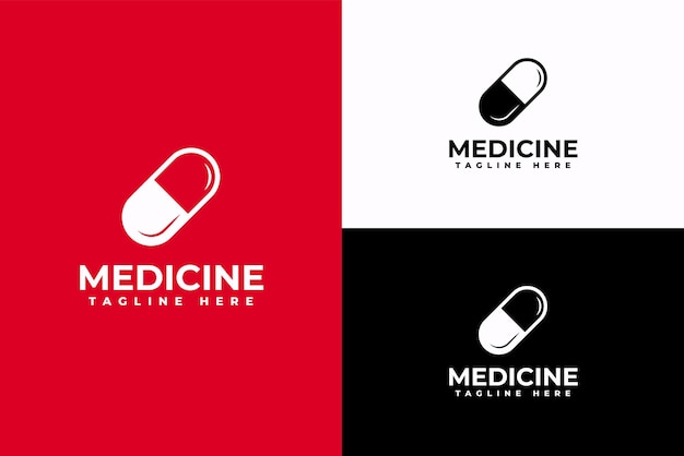 Modello di logo della medicina