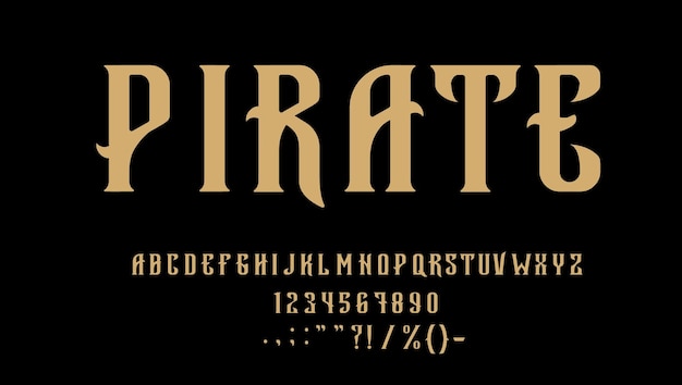 vector pittsburgh pirates font