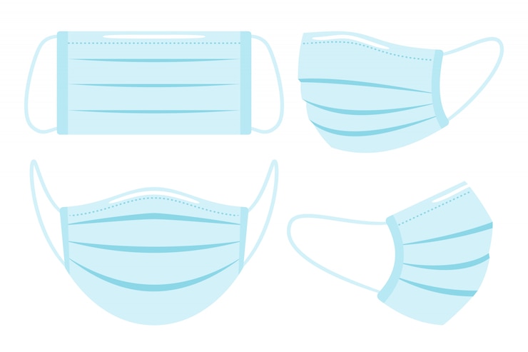 Vector medisch gezichtsmasker