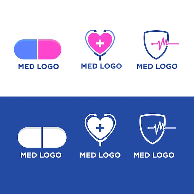 Medisch logo, apotheeklogo