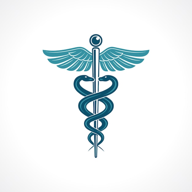 Medisch symbool van Caduceus