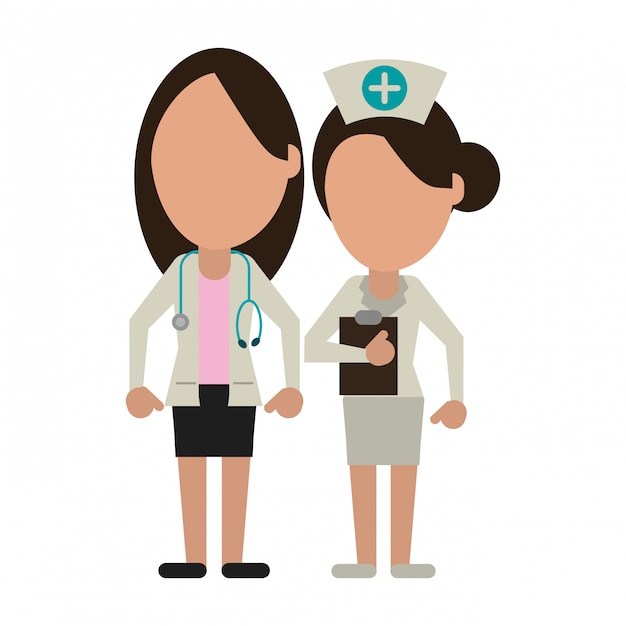 Medisch teamwork avatar