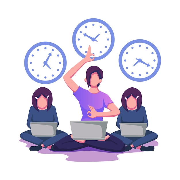 La meditazione durante l'orario di lavoro benefici per la salute del corpo