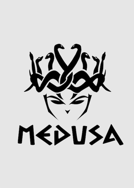 Vector medusa-kunst