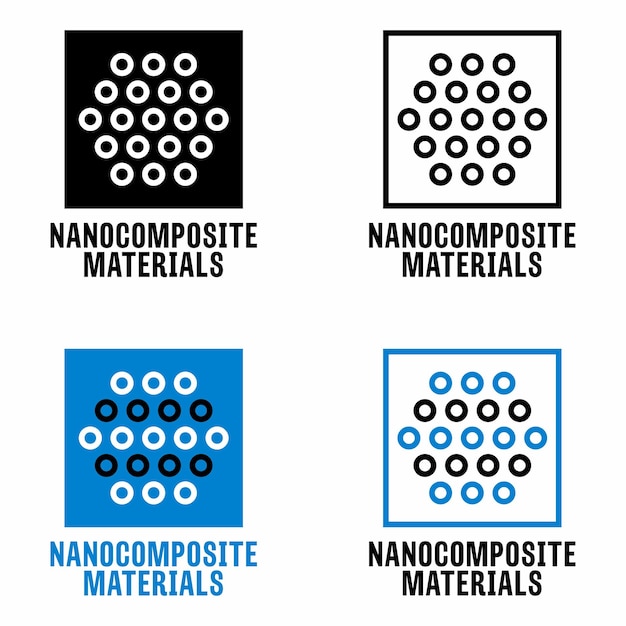 Meerfasig informatiebord van vaste nanocomposietmaterialen