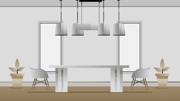 Vector meeting room