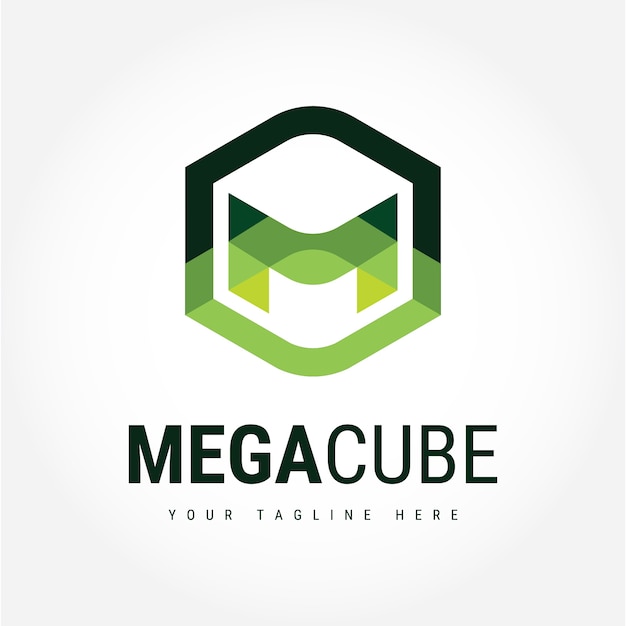 Логотип mega cube