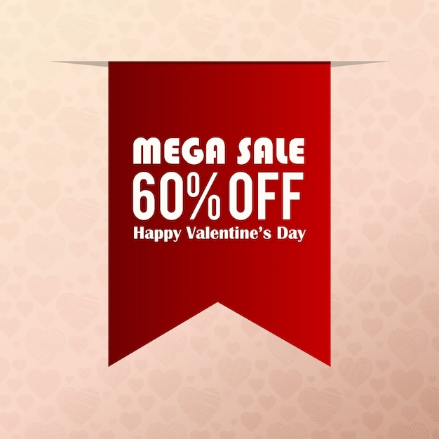 Mega sale 60% off valentine's day