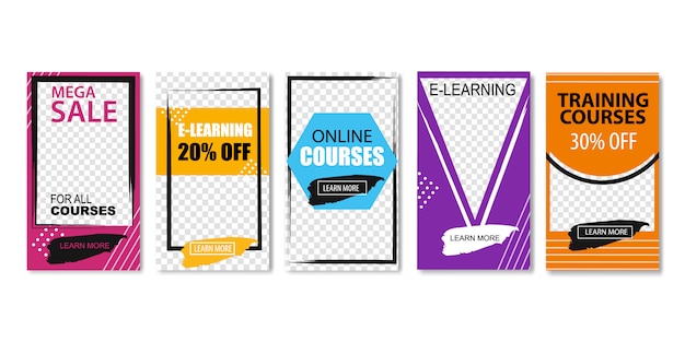 Mega sale for all online courses, e-learning.