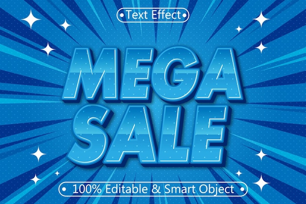 Mega Sale Klassiek bewerkbaar teksteffect 3-dimensie reliëf moderne stijl