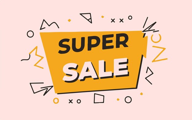 Mega Savings Madness Super Sale Banner Unleashed