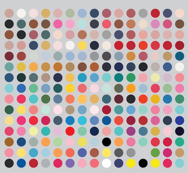 Mega set of Pantone color collection for t shirt design.