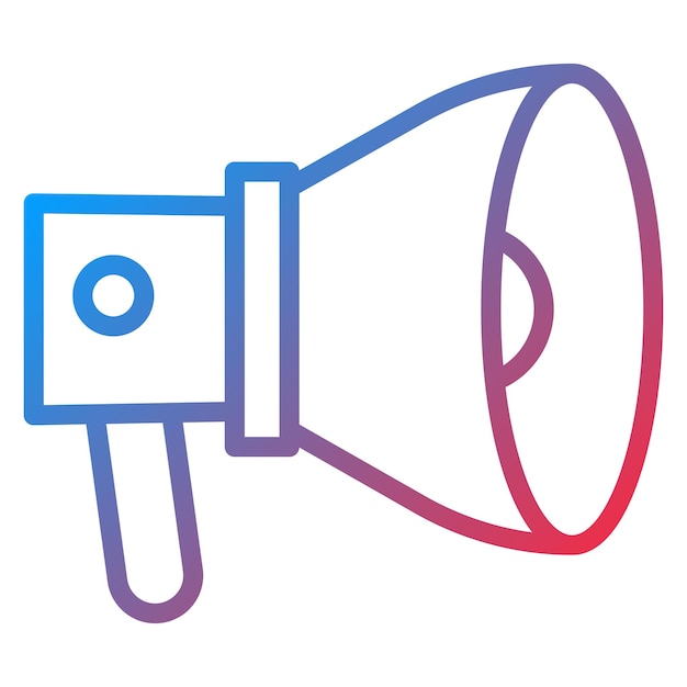 Megaphone icon vector image Can be used for Protesting and Civil Disobedience