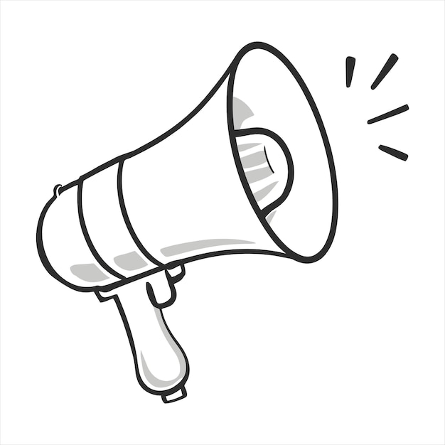 Vector megaphone icon vector