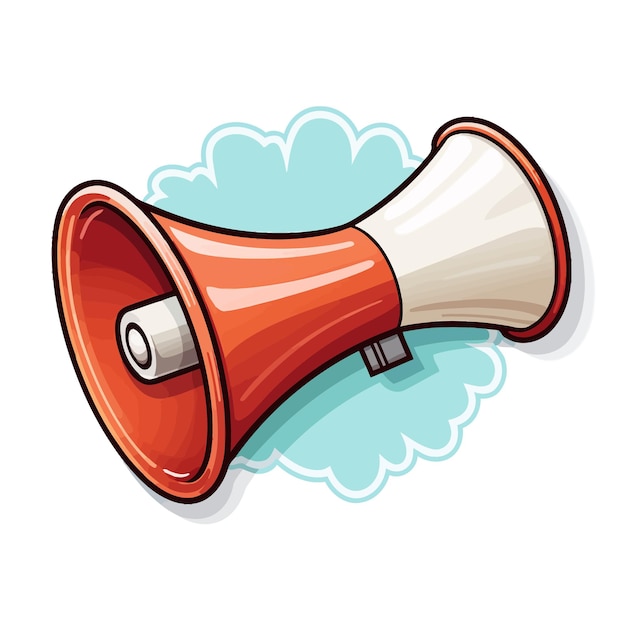 Vector megaphone icon