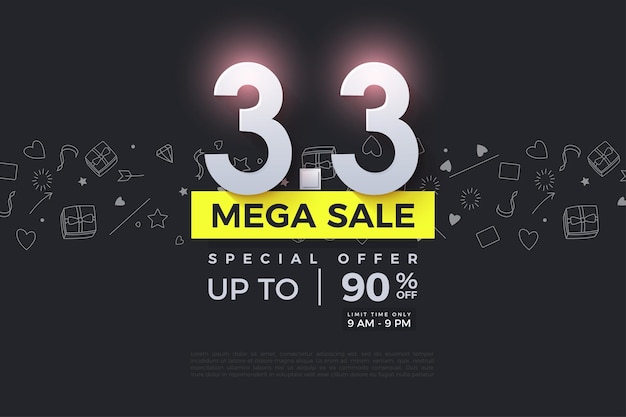 Megasale background 3 3 продажа издание