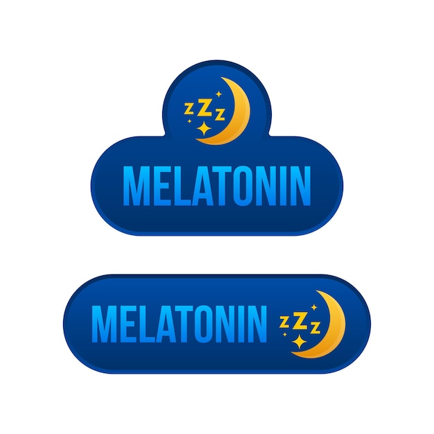 Vector melatonin great design for any purposes vector illustration