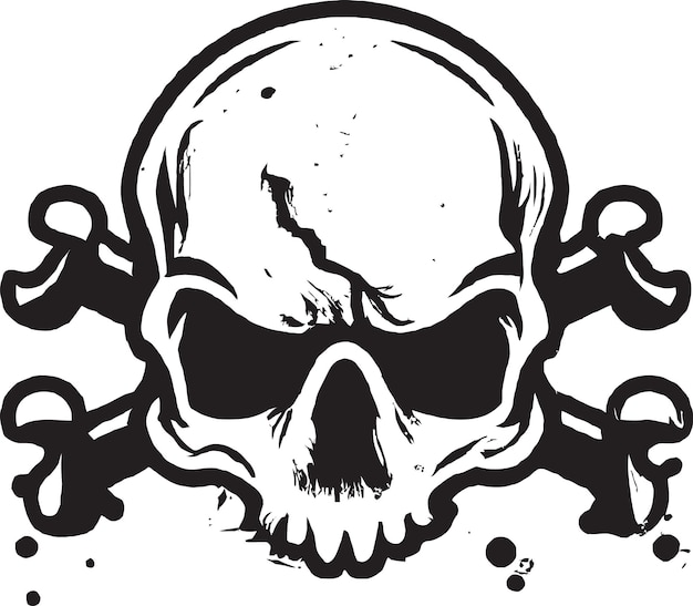 Memento mori skull icon design vector