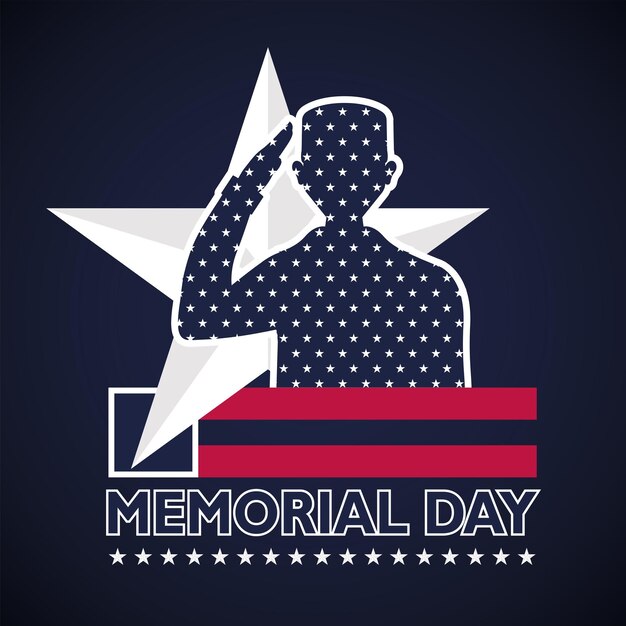 Memorial day poster