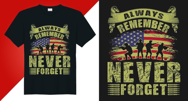 Memorial Day t shirt design vector veteran tshirt design on black shirt