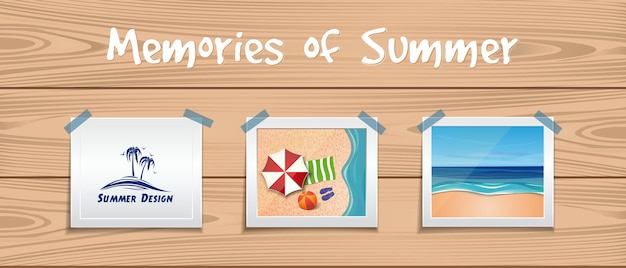 Memories of summer summer design set