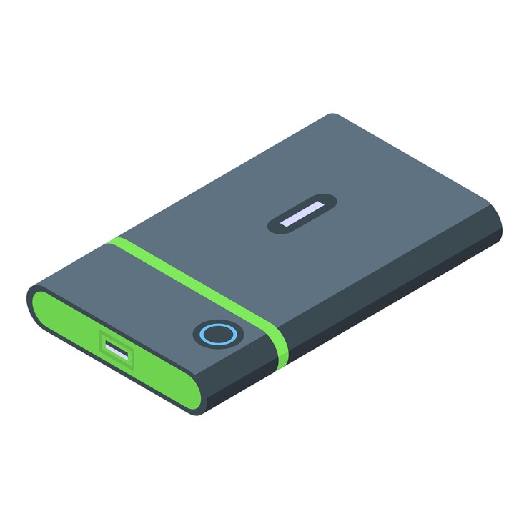Vector memory drive icon isometric vector data card micro ssd