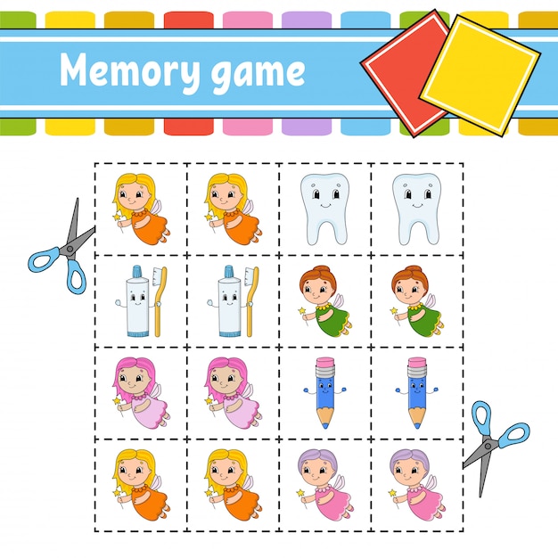 Memory game for kids.