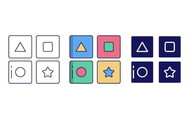 Vector memory game vector icon