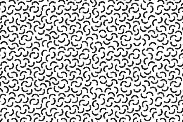 Вектор Мемфис абстрактный узор на белом фоне