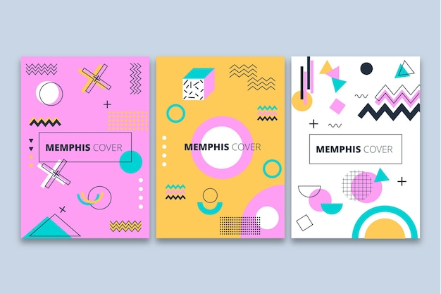 Memphis design covercollectie