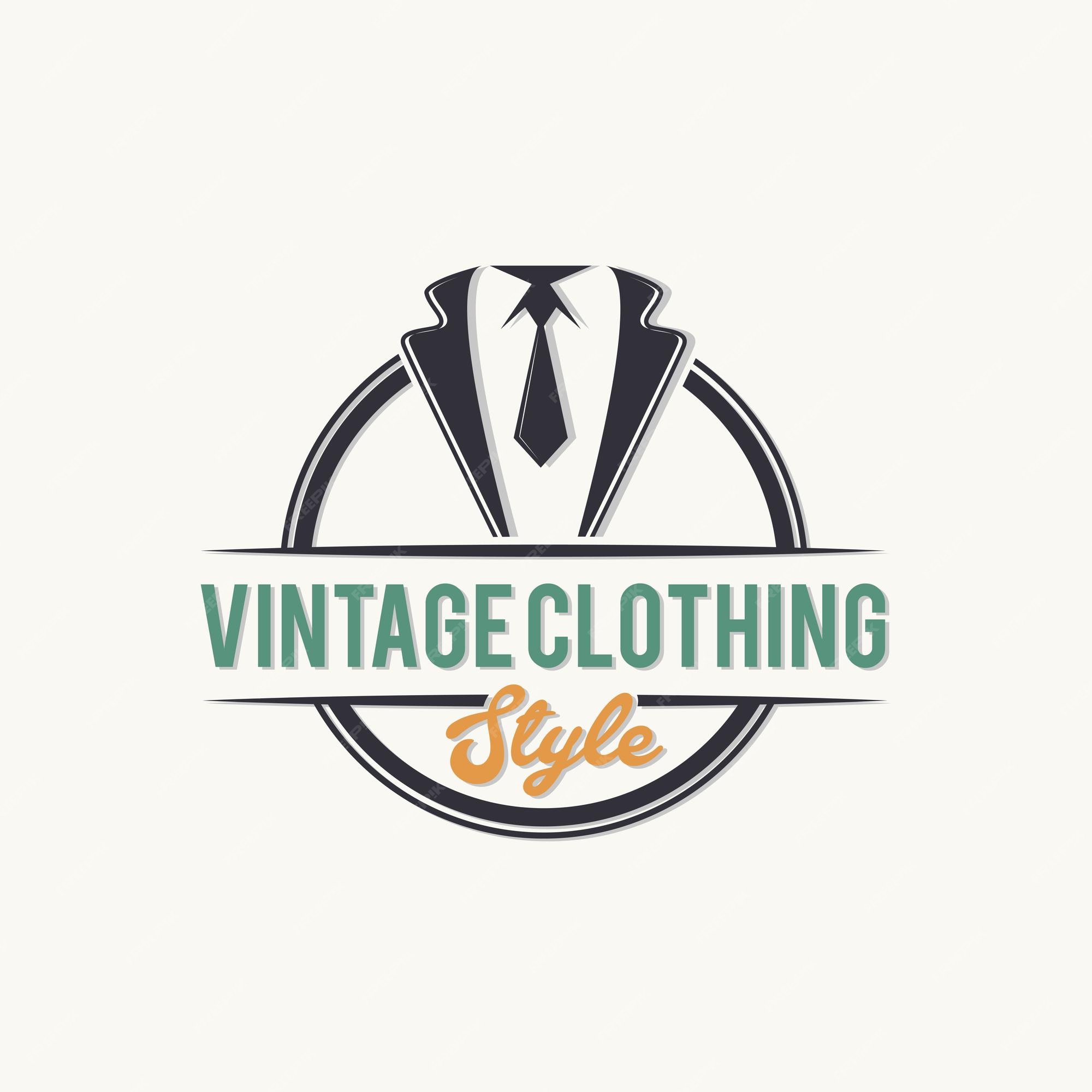 Premium Vector Men Clothing Logo Design Template Men Vintage Logo Design premium-vector-men-clothing-logo-design-template-men-vintage-logo-design