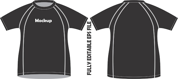 Men Cycling Half sleeve Shirt Mock ups