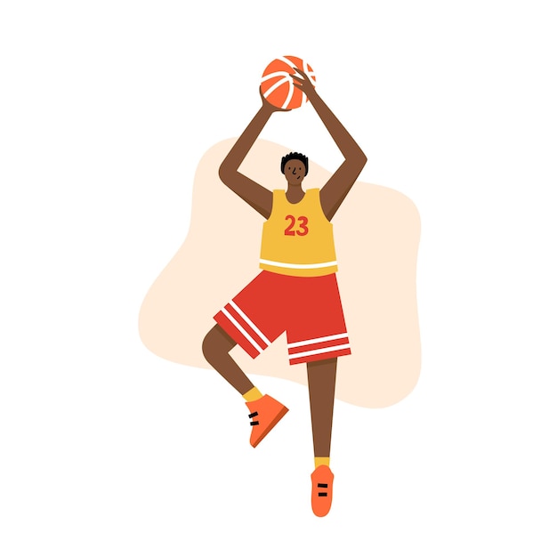 Poster, Banner with Basketball Player for Sports. Stock Illustration -  Illustration of champion, holiday: 76367086