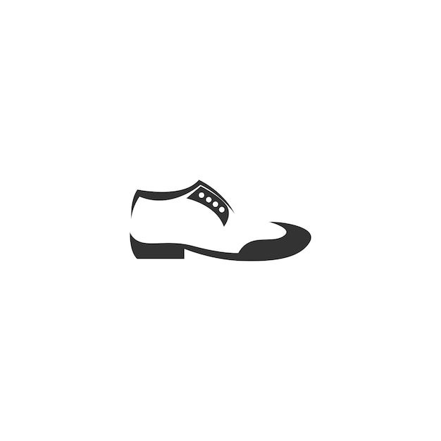 Иллюстрация дизайна логотипа мужской обуви