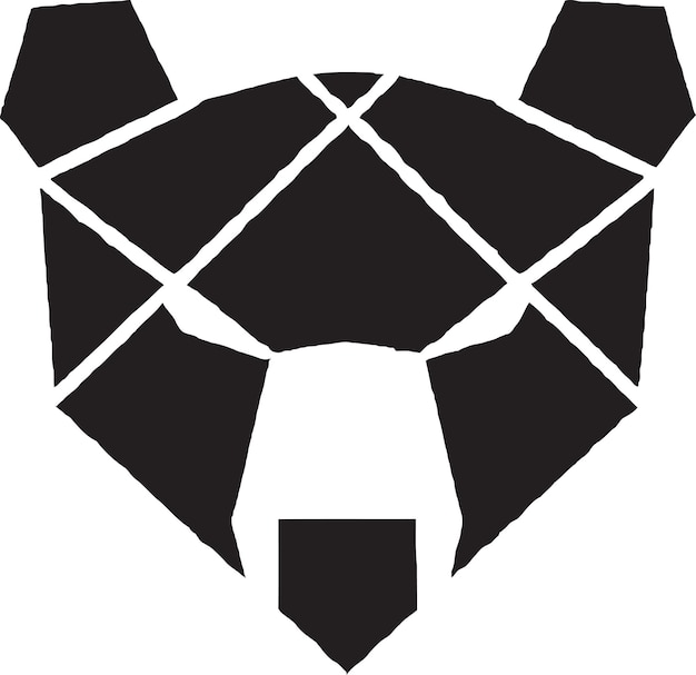 Menacing Bear Vector Icon