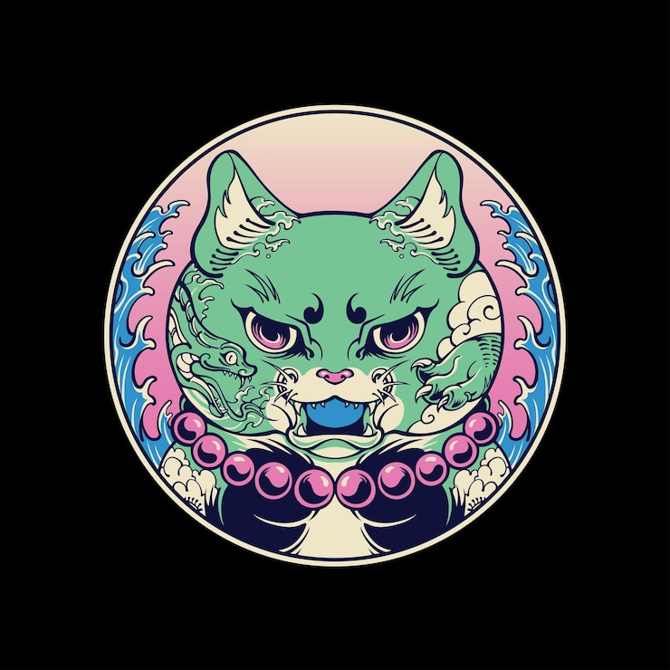 Vector meng yakuza