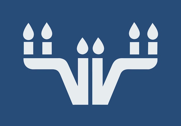 Menorah hanukkah