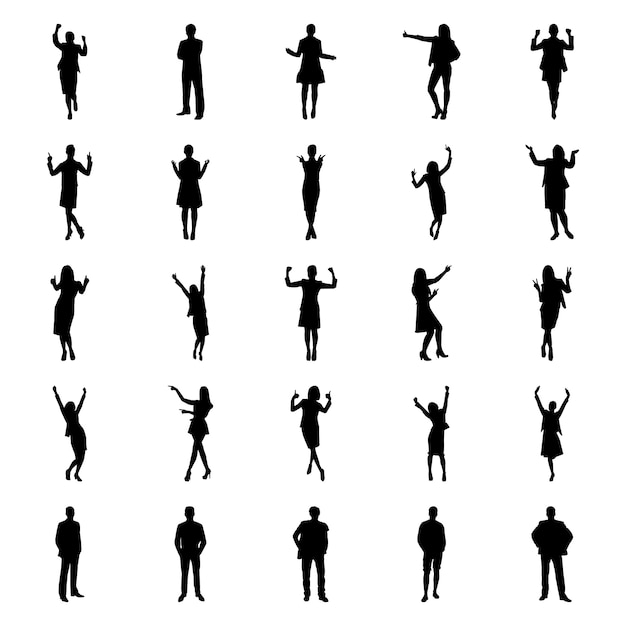 Mens Avatars Pictogram Pack