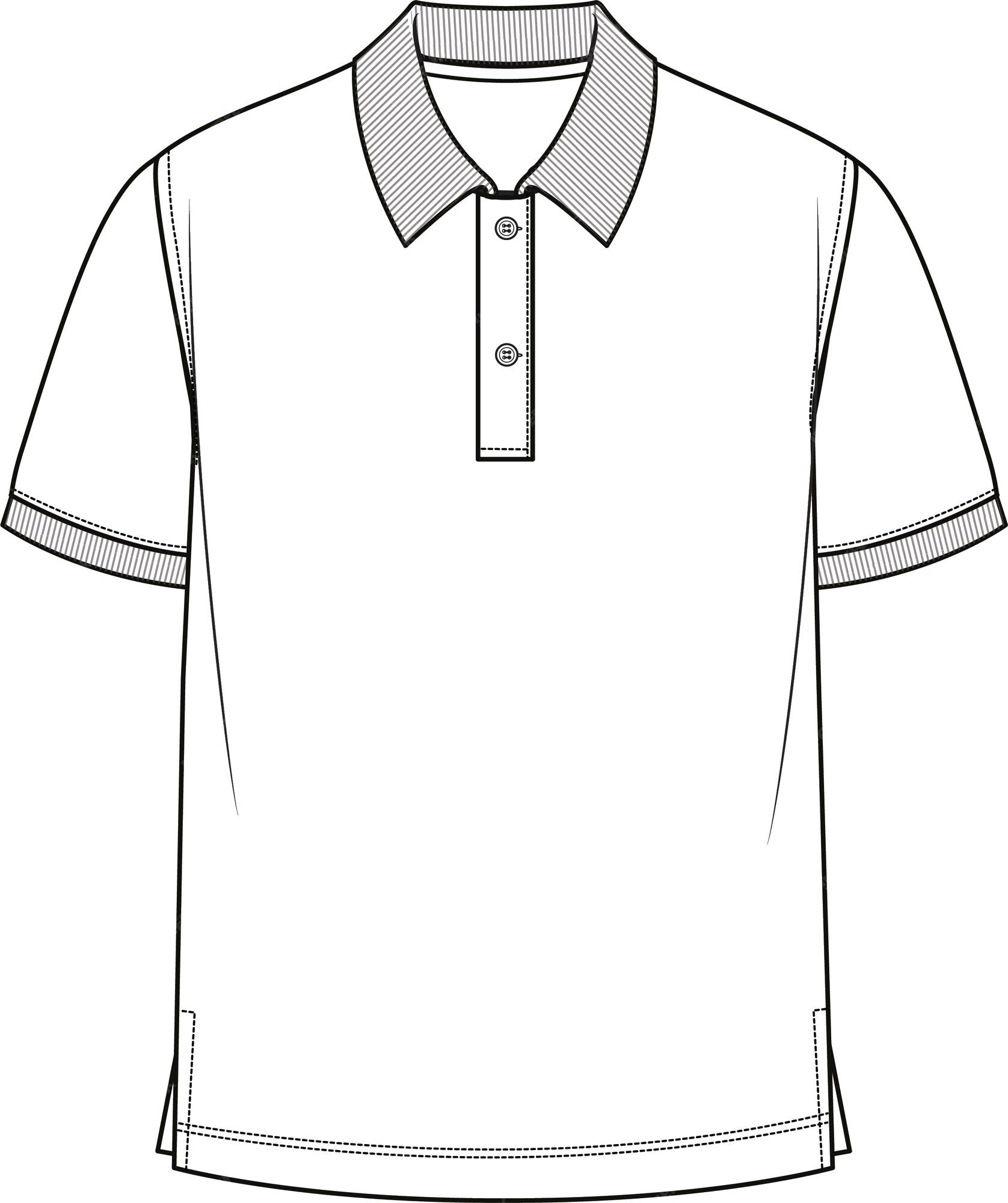 Premium Vector | Mens polo shirt