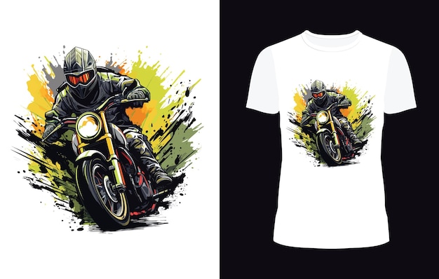 Mens t shirt in different views with realistic style