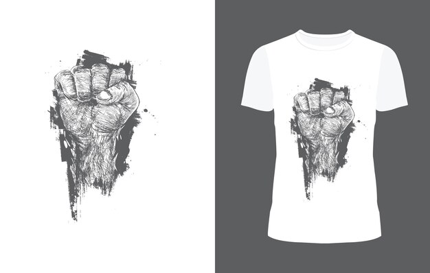 Vector mens t shirt in different views with realistic style