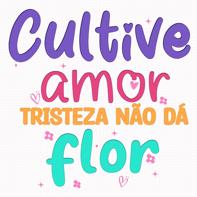 Vettore mensagem motivacional para personalizar quadros, camisetas, agende