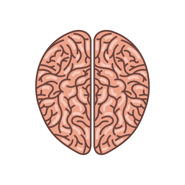 menselijk brein pictogram