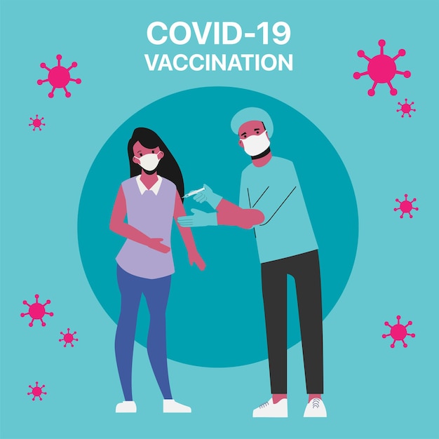 Mensen die het risico lopen om het covid-19-vaccin in het ziekenhuis te krijgen.