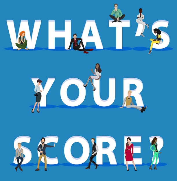 Mensen op What's Your Score voor Web Mobile App