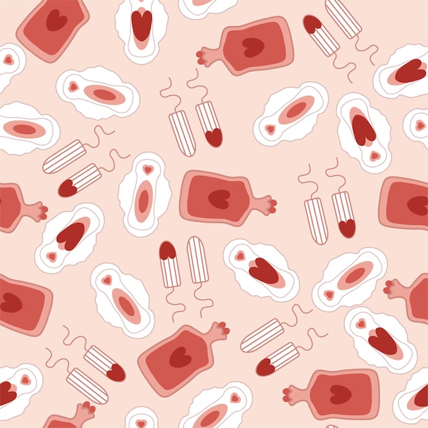 Menstruation hygiene pattern