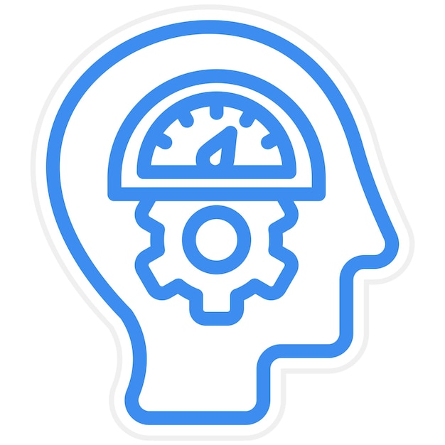 Mental Control Icon Stijl